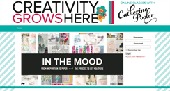 Desktop Screenshot of creativitygrowshere.com